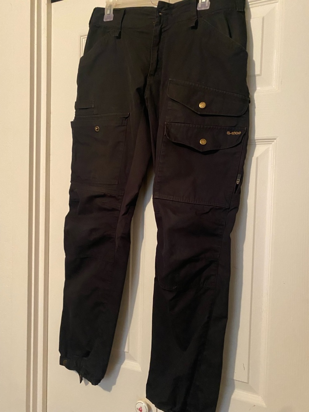 Fjallraven G-1000 Men's Cargo Pants in Black - Picture 2 of 11